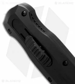 Benchmade Pagan PROTOTYPE 3321BK Bayonet S/E OTF Automatic Knife (3.96" Black) 8 Benchmade Pagan PROTOTYPE 3321BK Bayonet S/E OTF Automatic Knife (3.96" Black) -Avokelavavat Sales Store benchmade pagan 3320 spine jm 2