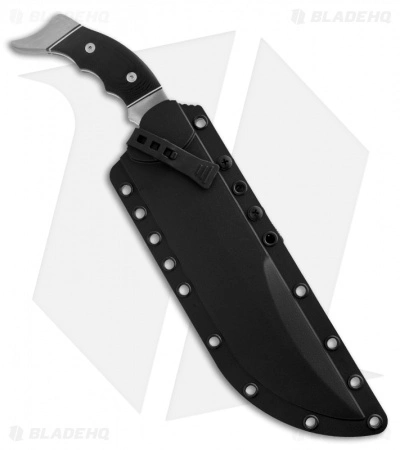 Browning Black Label Battle Bowie Fixed Blade Knife G-10 (8" Satin) 320160BL 4 Browning Black Label Battle Bowie Fixed Blade Knife G-10 (8" Satin) 320160BL - Image 2