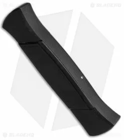 AKC 777 Blackfinger OTF Automatic Knife Black (3.375" Black Flat) -Avokelavavat Sales Store blackfinger black black flat side