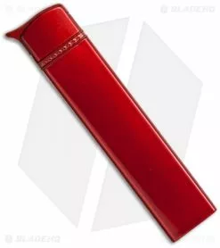 Unhao Mini D/A OTF Automatic Knife Lighter Red (2.1" Satin) Refillable Butane -Avokelavavat Sales Store blade play lighter otf red backside cm