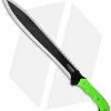 Wartech Biohazard Zombie Wilderness Machete Green Polymer (25" Black) -Avokelavavat Sales Store bladeplay zombie machete h 1315