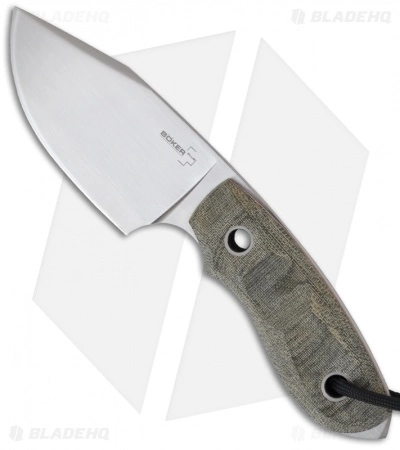 Boker Plus Bob Fixed Blade Knife (3.75" Satin) 02BO273 3 Boker Plus Bob Fixed Blade Knife (3.75" Satin) 02BO273