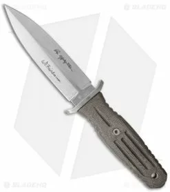 Boker A-F Harsey 4.5 Applegate-Fairbairn Combat Knife (4.6" Stonewash) 120644