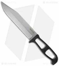 Boker GEK German Expedition Fixed Blade Black Micarta (6.5" Stonewash) 120747