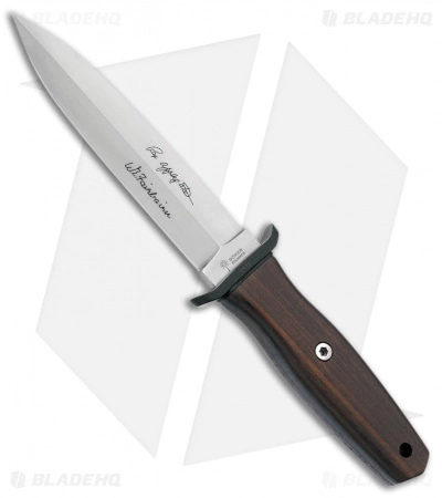Boker Applegate-Fairbairn Premium Fixed Blade Knife Grenadill Wood (5.9" Satin) 3 Boker Applegate-Fairbairn Premium Fixed Blade Knife Grenadill Wood (5.9" Satin)
