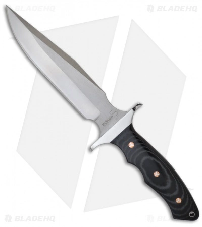 Boker Plus Valkyrie Bowie Fixed Blade Knife (7.25" Satin) 02BO160 3 Boker Plus Valkyrie Bowie Fixed Blade Knife (7.25" Satin) 02BO160