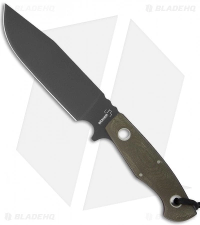 Boker Plus VoxKnives Rold Black Fixed Blade Knife (6.25" Black) 02BO292 3 Boker Plus VoxKnives Rold Black Fixed Blade Knife (6.25" Black) 02BO292