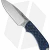 Bradford Knives Guardian3 Knife Black/Blue G10 (Sabre/M390/Stonewash)