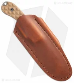 Bradford Knives Guardian3 Fixed Blade Coyote Brown G-10 (3.5" FalseEdge N690 SW) -Avokelavavat Sales Store bradford coyote brown guardian stonewash hardware false edge sheath