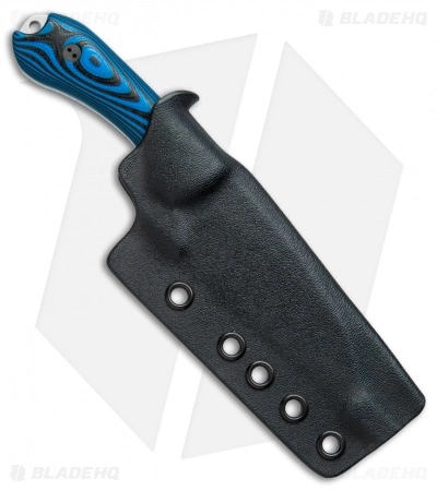 Bradford Knives Guardian3 Wharncliffe Knife 3D Black/Blue G-10 (3.625" SW) 5 Bradford Knives Guardian3 Wharncliffe Knife 3D Black/Blue G-10 (3.625" SW) - Image 3