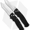 Brend Knives Walter Brend M2 Auto Knife Black Set (Tanto + Clip Point) -Avokelavavat Sales Store brend knives m2 cp tanto black set