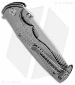 Brian Tighe Custom Tighe Rade Knife Titanium Folder (3.5" Fluted) 5 Brian Tighe Custom Tighe Rade Knife Titanium Folder (3.5" Fluted) -Avokelavavat Sales Store brian tighe flipper satin plain rade 3 5in side