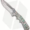 Brian Tighe Spicy Tighe Spring Assisted Knife W/ Abalone (4" Damasteel) -Avokelavavat Sales Store brian tighe spicy tighe damascus abalone
