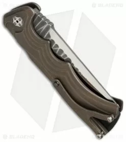 Brian Tighe Custom Tighe Fighter Automatic W/ Borka Grind Bronze Ti (3.9" Satin) 7 Brian Tighe Custom Tighe Fighter Automatic W/ Borka Grind Bronze Ti (3.9" Satin) -Avokelavavat Sales Store brian tighe tige borka custom bronze ti bhq 36480 cm side