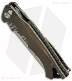 Brian Tighe Custom Tighe Fighter Automatic W/ Borka Grind Bronze Ti (3.9" Satin) 6 Brian Tighe Custom Tighe Fighter Automatic W/ Borka Grind Bronze Ti (3.9" Satin) -Avokelavavat Sales Store brian tighe tige borka custom bronze ti bhq 36480 cm spine