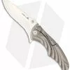 Brian Tighe Custom Tighe Coon Knife NIRK Lock Titanium Folder (3.75" Satin)