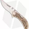 Brian Tighe Custom Tighenee Rod Knife Bronze Titanium Folder (2.75" Satin)
