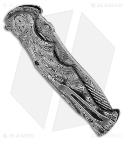 Brian Tighe Custom Tighe Breaker Knife (4" Damasteel) 4 Brian Tighe Custom Tighe Breaker Knife (4" Damasteel) - Image 2