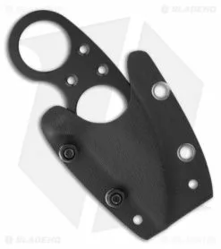 Brous Blades Silent Soldier V1 Neck Knife Straight Edge Fixed (2.5" Black) 5 Brous Blades Silent Soldier V1 Neck Knife Straight Edge Fixed (2.5" Black) -Avokelavavat Sales Store brous blades fixed blk ssv1 black sheath