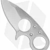 Brous Blades Silent Soldier V2 Neck Knife Drop Point Fixed (2.5" Stonewash)