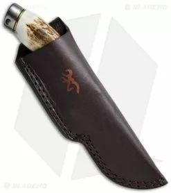 Browning Non-Typical Skinning Hunting Knife Stag (3" Satin) 322424 -Avokelavavat Sales Store browning 322424 sheath cm