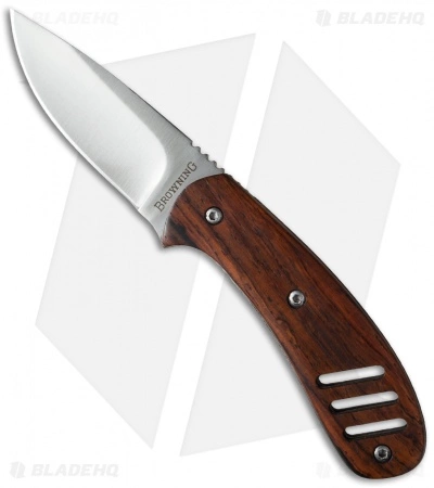 Browning Cocobolo Fixed Blade Knife (2.75" Satin) 322803 3 Browning Cocobolo Fixed Blade Knife (2.75" Satin) 322803