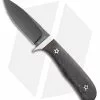 Browning Devil's Due Fixed Blade Knife Black Marble Polymer (3.375" Black)