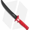Bubba Blade 15" Flex Fillet Fixed Blade Knife Red Rubber (9" Black)