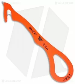Buck Knives Buck 299 Strap Cutter Orange W/ Nylon Sheath 0299ORG-B
