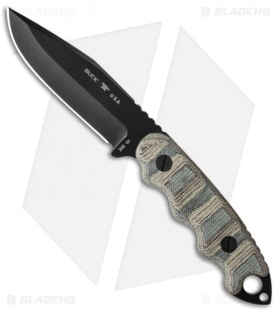Buck Knives Buck MWG Matt Would Go Fixed Blade Knife (4" Black) 0245MCSMWG 3 Buck Knives Buck MWG Matt Would Go Fixed Blade Knife (4" Black) 0245MCSMWG