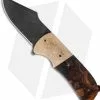 Burr Oak Knives Harpoon Flipper #3 Knife Ironwood/Mokume (3.75" Damascus) 1 Burr Oak Knives Harpoon Flipper #3 Knife Ironwood/Mokume (3.75" Damascus) -Avokelavavat Sales Store burr oak harpoon flipper 3 cm