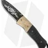Burr Oak Knives Dress Sidewinder II Mokume/LSCF (3.5" Damascus) -Avokelavavat Sales Store burr oak knives dress sidewinder II cm