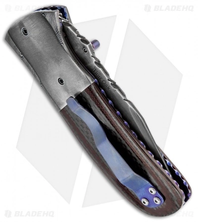 Burr Oak Knives First Responder Knife CF/Red G-10 (3.5" San Mai) 4 Burr Oak Knives First Responder Knife CF/Red G-10 (3.5" San Mai) - Image 2