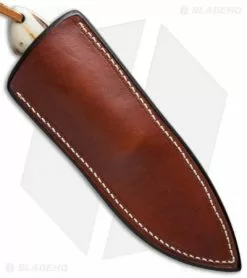 Brad Zinker Gut Hook Skinner Fixed Blade Knife Stag (3.625" Polish) -Avokelavavat Sales Store bz gut hook skinner stag sheath cm