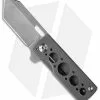 Brad Zinker Custom Mini Tanto Flipper Knife Titanium (1.875" BB/SW)
