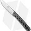 Brad Zinker Model R Slim Trapper Flipper Knife Titanium (3.375" Polish)