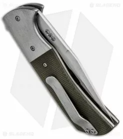 Chuck Gedraitis Pathfinder Flipper Knife Ti/Micarta (3.5" Satin Plain) 5 Chuck Gedraitis Pathfinder Flipper Knife Ti/Micarta (3.5" Satin Plain) -Avokelavavat Sales Store c gedraitis ti micarta s30v satin side