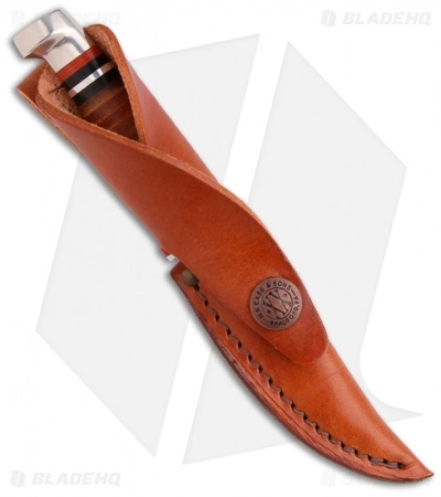 Case Cutlery Case Small Leather Hunter Knife Fixed Blade (M3-FINN) 0379 4 Case Cutlery Case Small Leather Hunter Knife Fixed Blade (M3-FINN) 0379 - Image 2