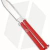 Chuck Gedraitis Knives Swiss Army Balisong #80 Butterfly Knife (4.25" Satin) -Avokelavavat Sales Store chuck gedraitis balisong 80 swiss army