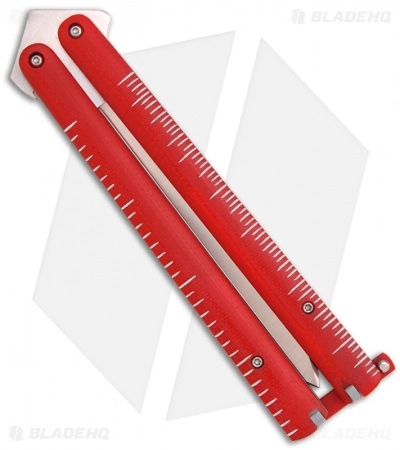 Chuck Gedraitis Knives Swiss Army Balisong #80 Butterfly Knife (4.25" Satin) 4 Chuck Gedraitis Knives Swiss Army Balisong #80 Butterfly Knife (4.25" Satin) - Image 2