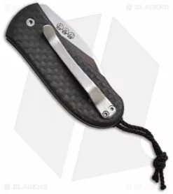 Chuck Gedraitis Extra Small Snubnose Folder Knife Carbon Fiber (1.75" Satin) -Avokelavavat Sales Store chuck gedraitis carbon fiber anodized bronze back