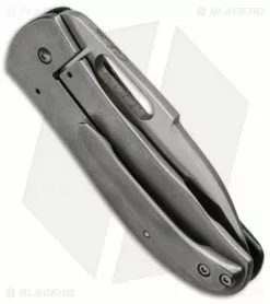 Chuck Gedraitis Snubnose Hybrid Frame Lock Knife Titanium/LSCF (2.3" Satin) -Avokelavavat Sales Store chuck gedraitis lscf red cm side