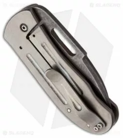 Chuck Gedraitis Small Snubnose Knife Titanium Folder (2.125" Acid Wash) -Avokelavavat Sales Store chuck gedraitis small snubnose 12 16 13 side