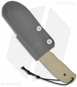 Chuck Gedraitis Snubnose Fixed Blade Knife W/ Tan G-10 (3.06" Hamon) -Avokelavavat Sales Store chuck gedraitis snubnose fixed g 10 tan sheath