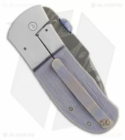 Chuck Gedraitis Small Snubnose Knife Titanium Folder (2.125" Damascus) 6 Chuck Gedraitis Small Snubnose Knife Titanium Folder (2.125" Damascus) -Avokelavavat Sales Store chuck gedraitis stainless damascus small snubnose closed back