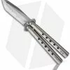 Chuck Gedraitis Knives Balisong #49 Titanium Butterfly Knife (3.125" Hamon) -Avokelavavat Sales Store cig balisong 49