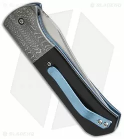 Chuck Gedraitis Small Marauder Liner Lock Knife G-10/Damascus (3.125" Satin) -Avokelavavat Sales Store cjg marauder folder g10 damascus side