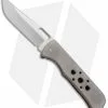 Chuck Gedraitis Small Marauder Frame Lock Knife Titanium (3.25" Satin)