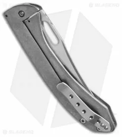 Chuck Gedraitis Toucan Frame Lock Knife Titanium (3.375" Satin) -Avokelavavat Sales Store cjg toucan framelock ti 3 2015 side jm