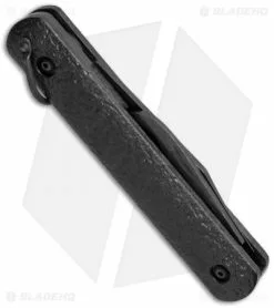 Colonial Knife Co. Colonial Knife Company Auto Rescue Knife W/Strap Cutter Bail (3" Black) 728B -Avokelavavat Sales Store ckc 728b ball plain side cm